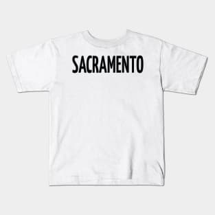 Sacramento City in California Kids T-Shirt